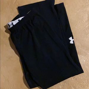 Under Armour track pants (black)